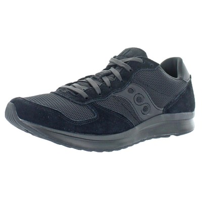 

Мужские черные замшевые кроссовки Saucony Getaway 9 Medium (D) BHFO 1932, Black/black, Getaway