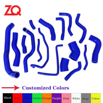 Silicone Radiator Coolant Hose For 2008-2014 VW Scirocco/GTI 2.0 TFSI EA888 Blue