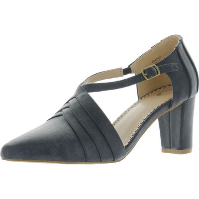 

Женские туфли Sandra Navy с острым носком Journee Collection 9, средний (B,M) BHFO 6644, Sandra