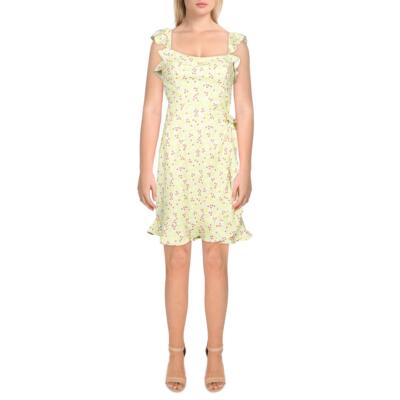 

Женский сарафан с оборками и цветочным принтом BCBGeneration BHFO 7522, Lemon drop floral