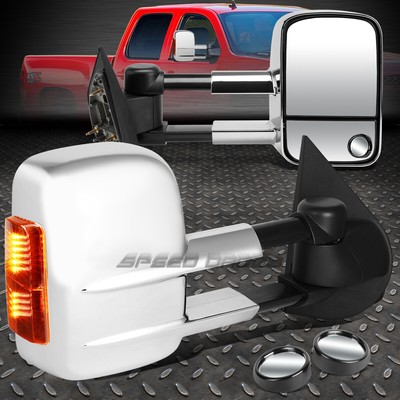 МОЩНЫЙ ХРОМИРОВАННЫЙ БУКСИРОВОЧНЫЙ ТЕПЛОВИЗОР + КРУГЛОЕ ЗЕРКАЛО ЗАДНЕГО ВИДА ДЛЯ 97-03 FORD F150