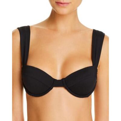 

We Wore What Женский черный купальник бикини с легкой подкладкой на косточках  BHFO 9013