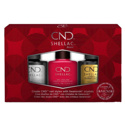 CND - Colour - Shellac - 40 year Anniversary Set with Swarovski Diamonds