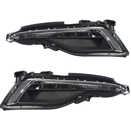 Fog Light Left & Right For 2015 2016 2017 Hyundai Sonata Front LED DRL Lamp