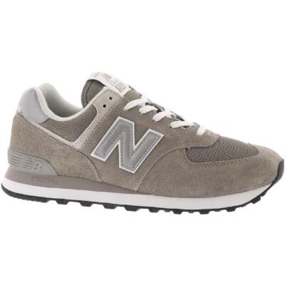 

New Balance Womens 574 Серые спортивные и тренировочные кроссовки 8.5 Medium (B,M) 3722, Grey/white, 574