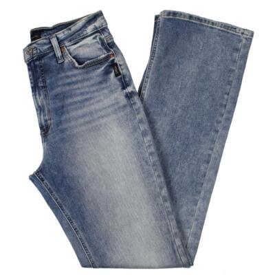 Silver Jeans Co. Женские синие джинсы универсального кроя с высокой посадкой, 26 BHFO 2467