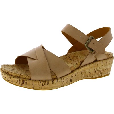 Женские босоножки на танкетке Kork-Ease Myrna 2.0 бежевого цвета, размер 10, средний (B,M), BHFO 0519