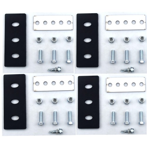 4 Pack Universal 1/4" Blade Impeller Kit For 2 Stage Machine Snowblower