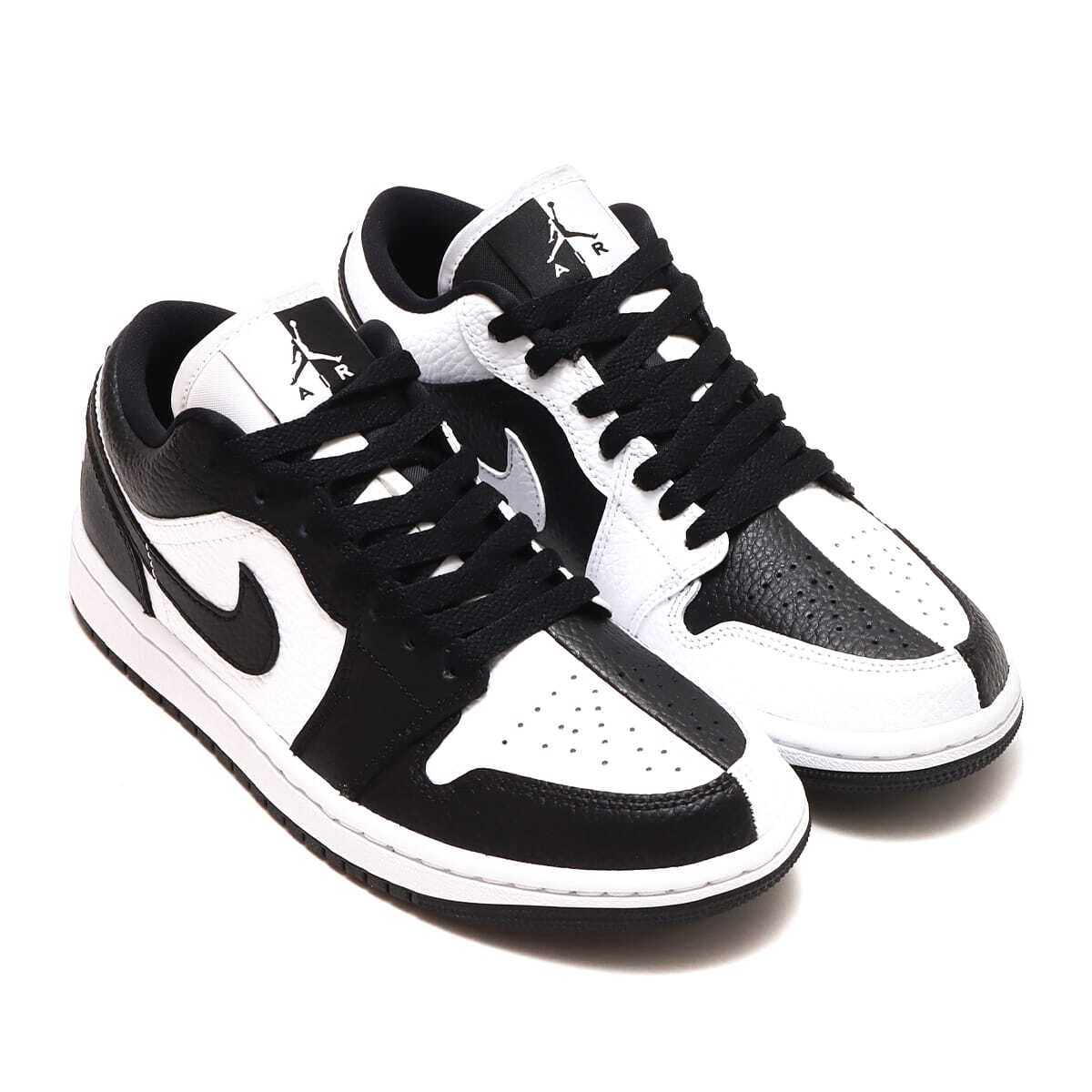 Pre-owned Jordan Nike Wmns Air  1 Low Homage Dr0502-101 Us 6 - 12 Women In White/white/black