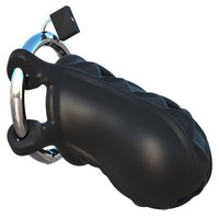 Keuschheit Peniskäfig Extreme Silicone Cock Blocker Keuschheitskäfig für Herren