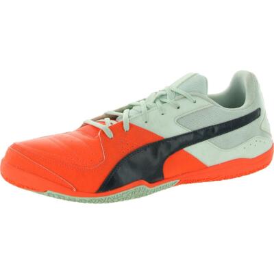 

Мужские спортивные кроссовки Puma оранжевого цвета из искусственной кожи 12 Medium (D) BHFO 1166, Orange/gray, 103444