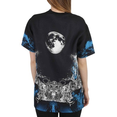 BURBERRY BURBERRY MERMAID LIGHTHOUSE GRAPHIC PRINT T-SHIRT