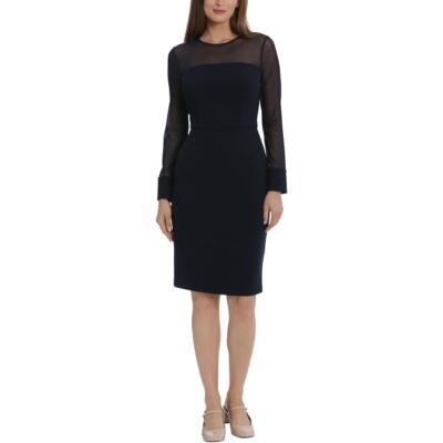 Женское платье-футляр Maggy London из крепа длиной до колена для особых случаев BHFO 4169