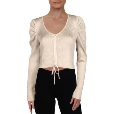 

Женская укороченная блузка Madden Girl с v-образным вырезом для юниоров BHFO 2496