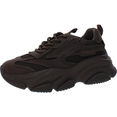 

Женские повседневные и модные кроссовки Steve Madden Possession 7.5 Medium (B,M) 1475, Dark brown