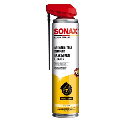 Sonax Bremsen + Teilreiniger mit Easy Spray 400 ml | Bremsstaub Spezialreiniger