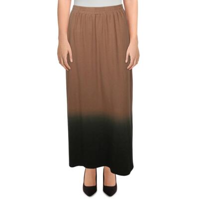 Yal Womens Ribbed knit Long Daytime Maxi Skirt BHFO 5391