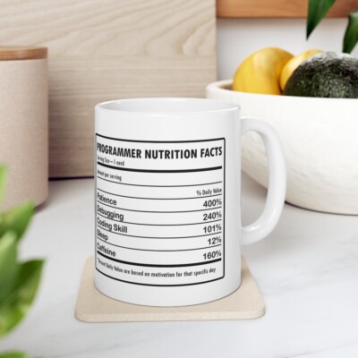Humor Programming IT for Computer Security Hackers Ceramic Mug 11oz