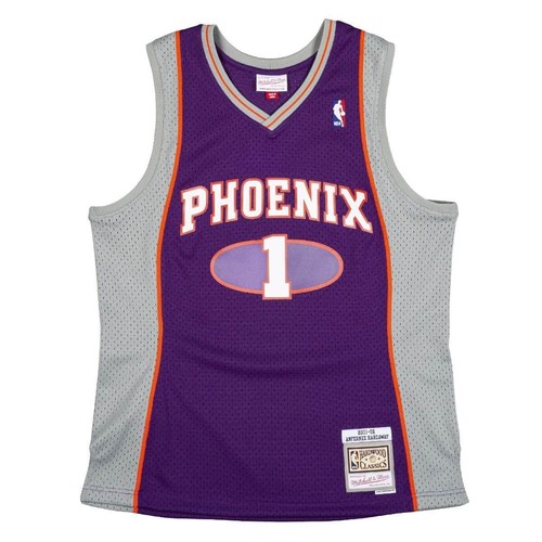 

Мужская футболка Mitchell - Ness NBA SWINGMAN - SUNS 01 PENNY HARDAWAY, Purple/grey
