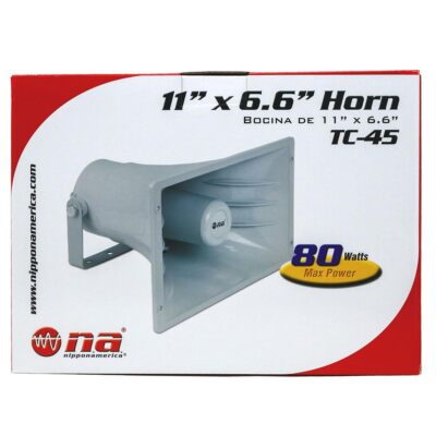 Audiopipe TC45 Nippon Abs Power Horn 100 Watts 11x8.3x6.5