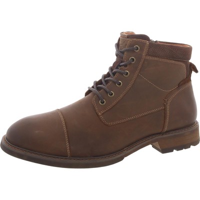 Мужские коричневые ботильоны Florsheim на шнуровке 7.5 Medium (D) BHFO 6853