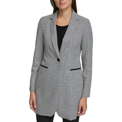 Женский блейзер на одной пуговице из ткани цвета слоновой кости Tommy Hilfiger 6 BHFO 2940