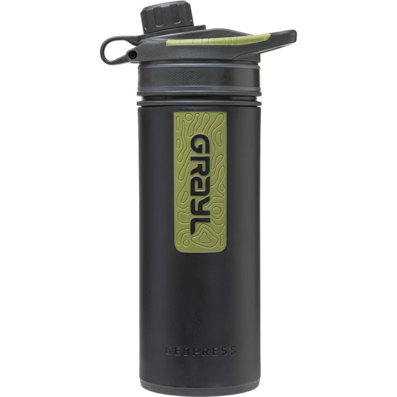 Grayl GEOPRESS Water Purifier, Black Camo
