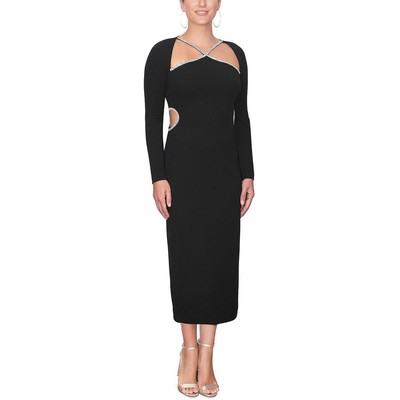 Женское длинное коктейльное и вечернее платье Rachel Rachel Roy с вырезом Мод BHFO 0737
