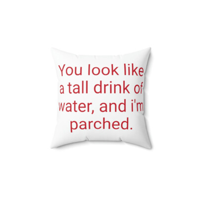 Spun Polyester Square Pillow