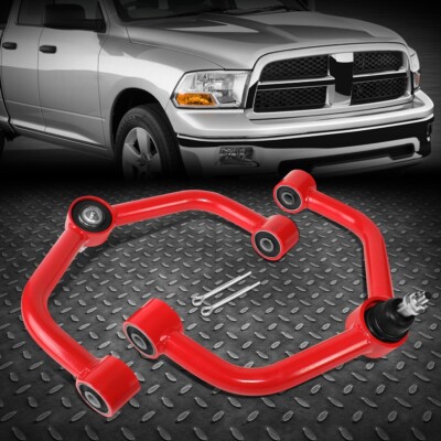 Для 09-24 Dodge Ram 1500/Classic Комплект передних верхних рычагов управления с 2-4 подъемниками, красный