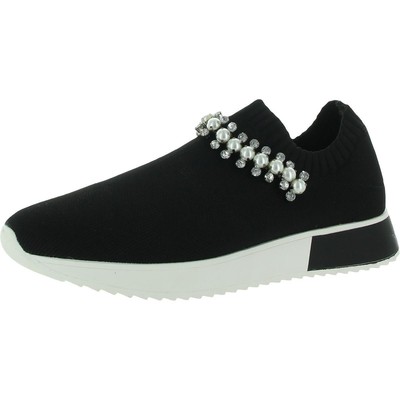 

Женские кроссовки Anne Klein Tonya Black Casual and Fashion 7.5 Medium (B,M) 1688, Black fabric
