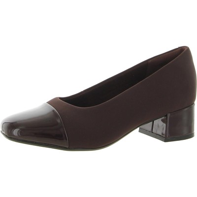 Clarks Womens Marilyn Sara Purple Slip On Shoes Shoes 7 Medium (B,M) BHFO 5571