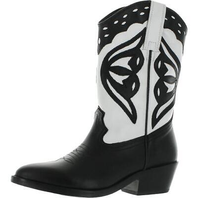 Steve Madden Женские кожаные ковбойские ботинки Laredo-M в стиле вестерн, BHFO 1538