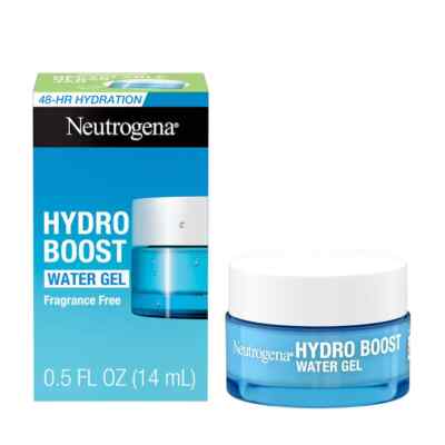 NEW Neutrogena Hydro Boost Hydrating Water Gel Moisturizer Travel Size /0.5oz