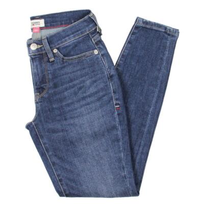 Женские джинсы-скинни Tommy Jeans с пышными щиколотками BHFO 4605