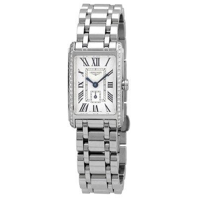 Longines DolceVita Diamond Silver Dial Ladies Watch L5.255.0.71.6