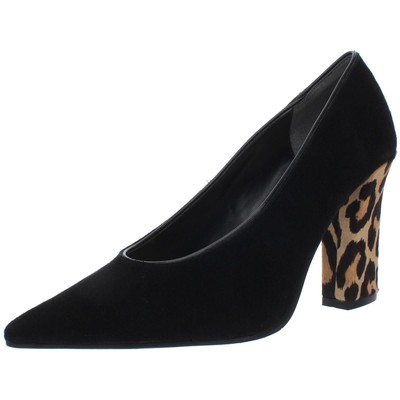 

Женские замшевые туфли без шнуровки с ворсом теленка J.Renee Madisson BHFO 9787, Black/leopard, Madisson