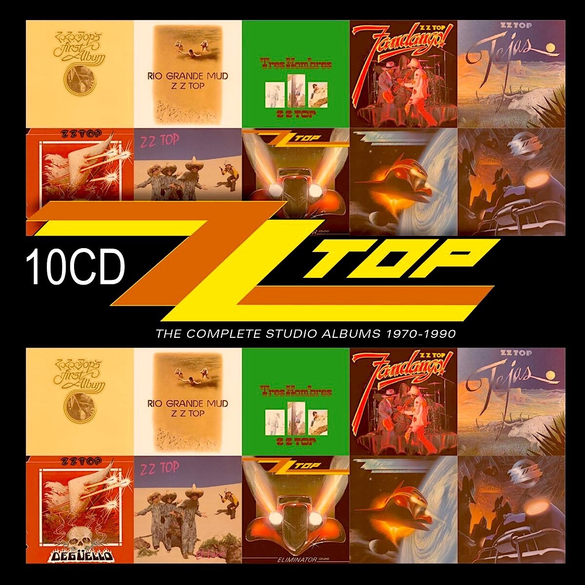 ZZ TOP: The Complete Studio Albums 1970-1990 Box Set 10CD