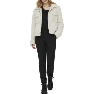 

Vero Moda Женская теплая зимняя короткая плюшевая куртка из мягкого искусственного меха, Bette