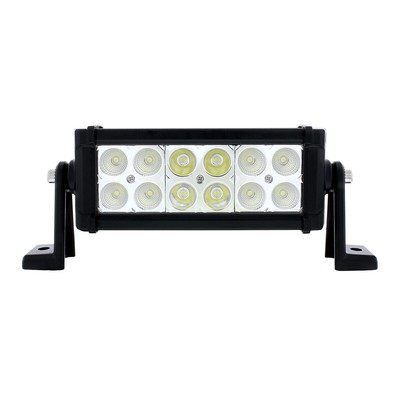 12 High Power LED 7'' Combo Light Bar - Both Spot and Flood