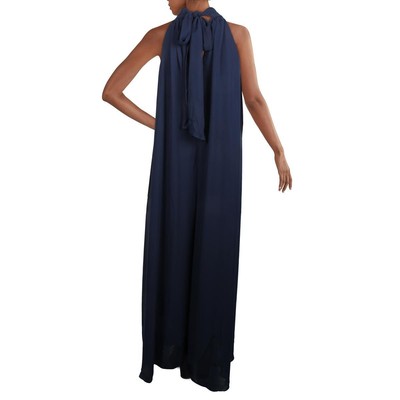

Женский темно-синий деловой комбинезон с широкими штанинами Vince Camuto  BHFO 5807, Navy