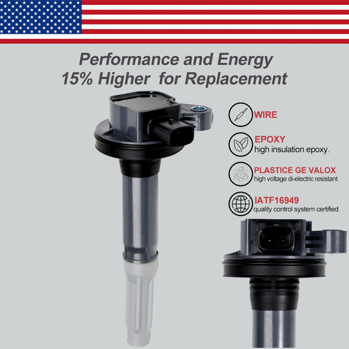 8X OEM Ignition Coil & 8X Iridium Spark Plug For Ford F150 Mustang 5.0L V8 UF622