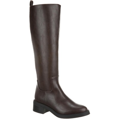 LifeStride/ женские сапоги до колена из искусственной кожи Blythe с широкими голенями; BHFO 6804