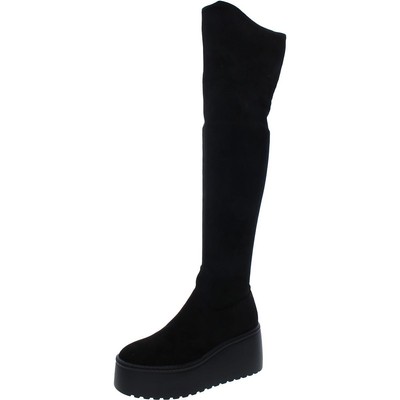 

Черные ботфорты Nine West Womens Hojo 2 6,5 Medium (B,M) BHFO 9293, Черный, Hojo 2