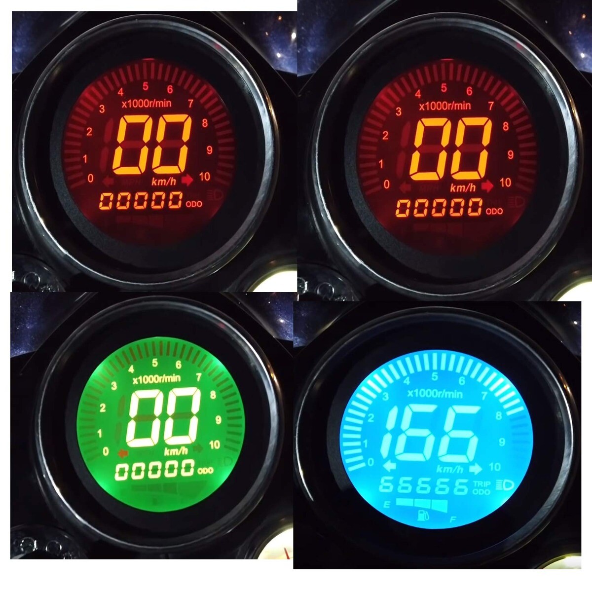 Digital Speedometer Fits Royal Enfield Classic 350cc Standard 350 Electra 350 