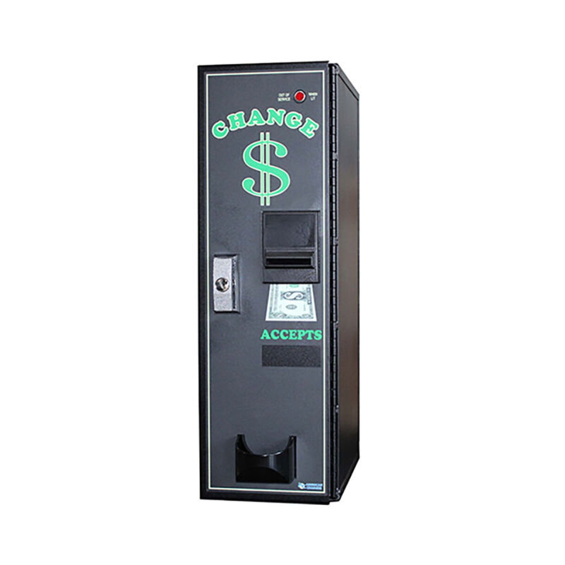 American Changer Ac1001 Front Load Banknote Changer With Pedestal Base