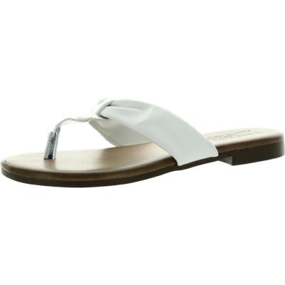 

Женские сандалии на плоской подошве с ремешками Tuscany By Easy Street Aulina BHFO 7077, White/silver, Aulina