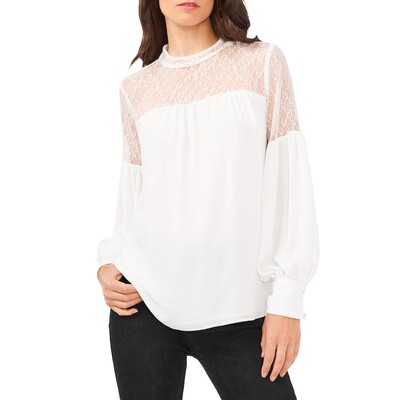 

Vince Camuto Женская рубашка с кружевным верхом и блузкой BHFO 2130