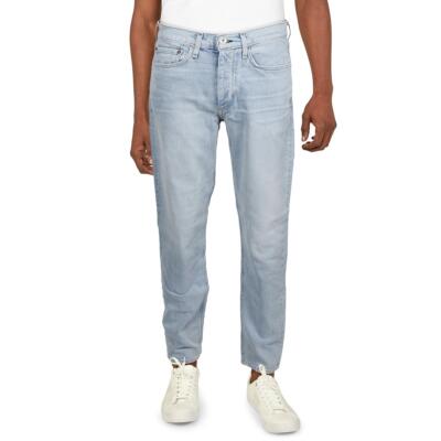 

Мужские зауженные джинсы из светлого денима Rag - Bone Fit 2 со средней посадкой  BHFO 3239, Gladstone