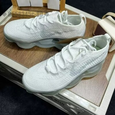 Nike Air Max Scorpion FK Flyknit 2022 All White DJ4702-100 Men Running Shoes